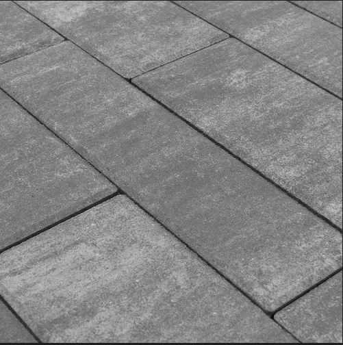 Домино Колор Микс "Туман" - тротуарная плитка BRAER (БРАЕР)