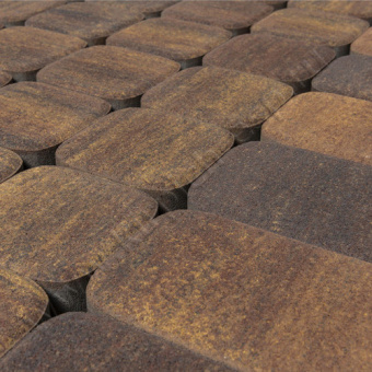 Классико Дуо, Color Mix "Мальва" - тротуарная плитка Браер