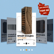 с 15.10.2025 г. по 24.10.2025 г. действует акция «Хит-парад ТОП-20» на все группы товаров BRAER. 