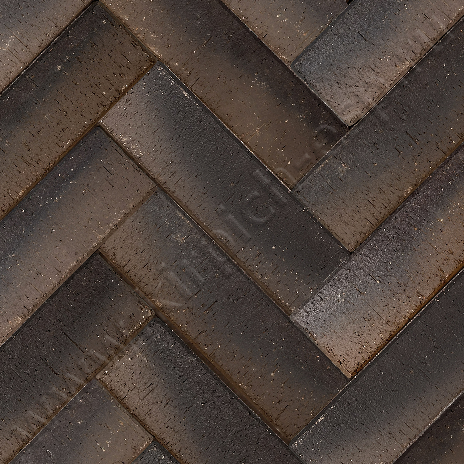 Коричневый "Гамбург" бордо Лонг - клинкерная брусчатка ЛСР