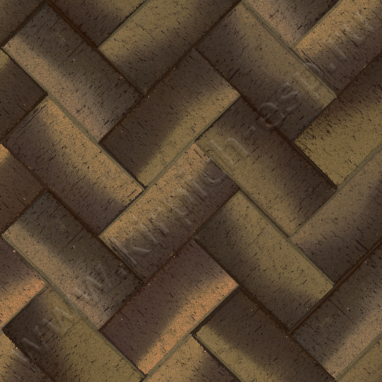 Коричневый "Монако" золото - клинкерная брусчатка ЛСР