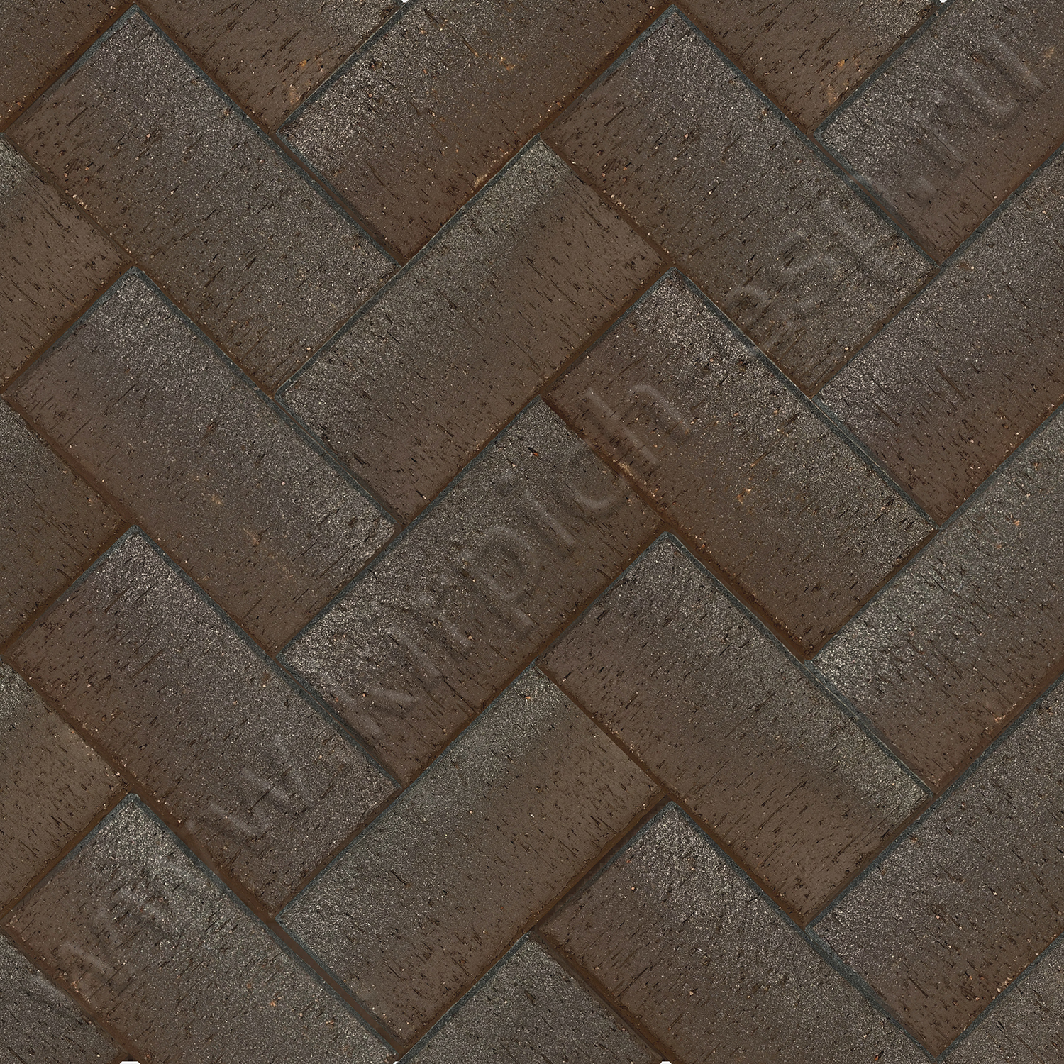 Коричневый "Франкфурт" серебро - клинкерная брусчатка ЛСР