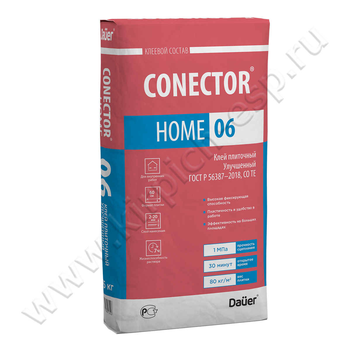 CONECTOR HOME 06 Клей плиточный Улучшенный 40 кг