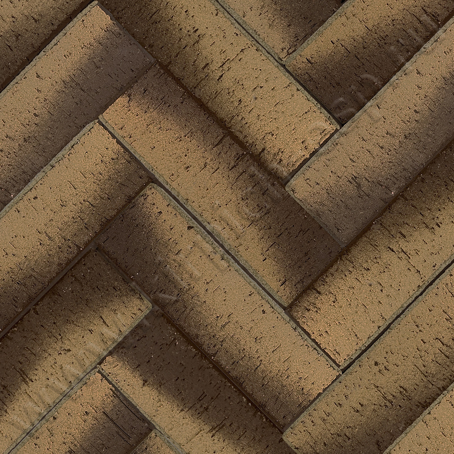 Коричневый "Монако" золото Лонг - клинкерная брусчатка ЛСР