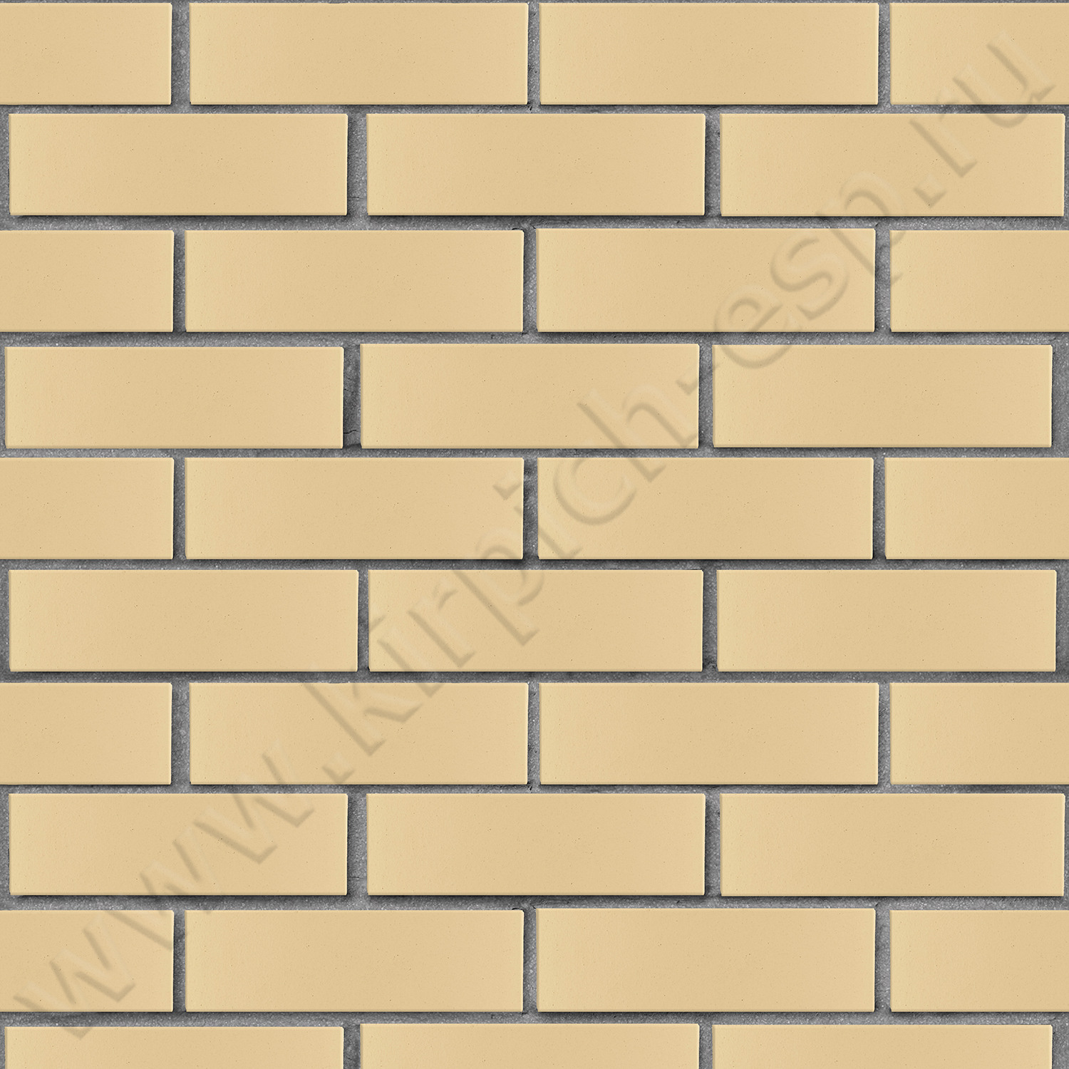 Бежевый гладкий 1НФ керамический кирпич ЛСР