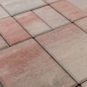 Мозаика Color Mix  Фламинго - тротуарная плитка BRAER