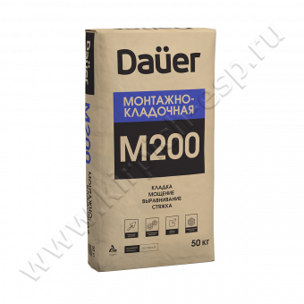 Сухая смесь Daüer М-200 Монтажно-кладочная