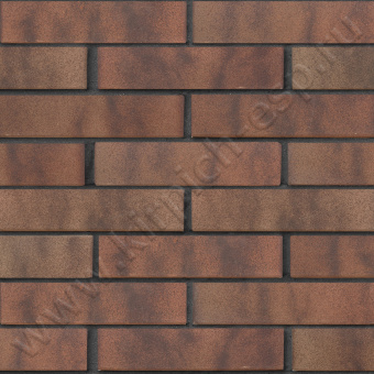 Ореховый флэш гладкий 1НФ керамический кирпич ЛСР