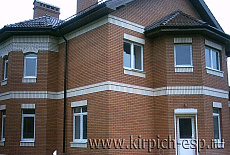Фотографии домов из керамического облицовочного кирпича