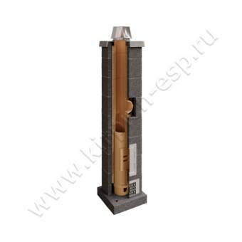 Диаметр 200 мм - керамический дымоход Универсал тип 1 высота 7 метра