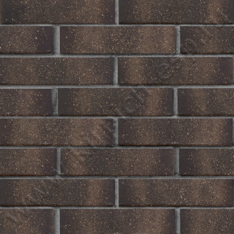 Графитовый с посыпкой гладкий 1НФ керамический кирпич ЛСР