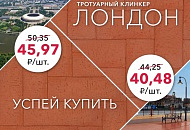 Акция на брусчатку Лондон