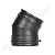 Отвод 30° Ø 130 mm Schiedel Permeter