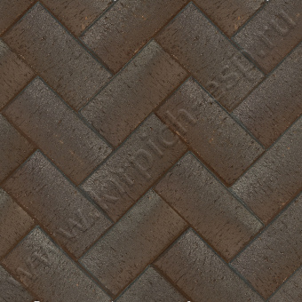 Коричневый "Франкфурт" серебро - клинкерная брусчатка ЛСР
