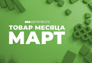 Акция «Товар месяца Март» на тротуарную плитку Браер