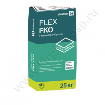 Плиточный клей оптимальный FLEX FKO ( 25кг )